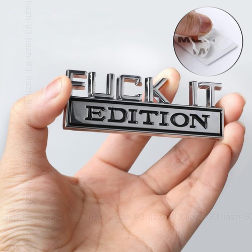 1pc silver funny fuck - 1pc,