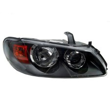 Fits Nissan Almera 2000-2006 Right Headlight Elec Adj,Black Reflector