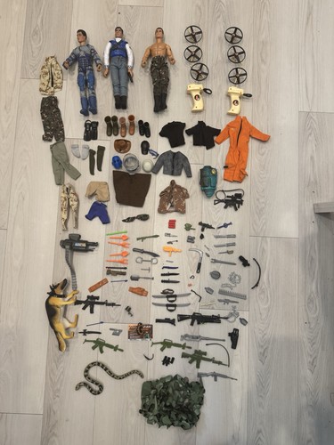 Action man job - 3, figures