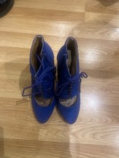 Royal Blue NEXT high heel shoes size 5 