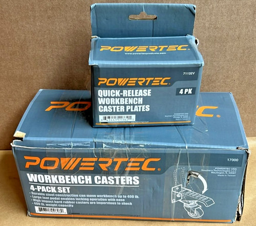 Workbench caster kit set - kit, 4