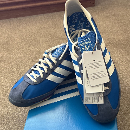 Adidas blue white uk7 - adidas, 72