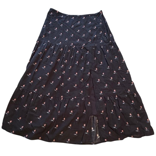 Paige bestia midi skirt - skirt, black