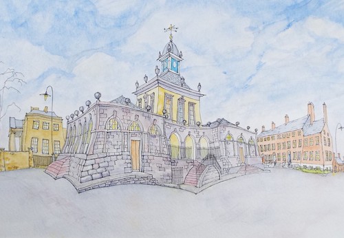 Original watercolour paper - on,
