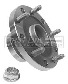 First line rear left wheel - rear,