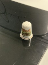 National Trust Collectable thimble fine bone china Powis Castle