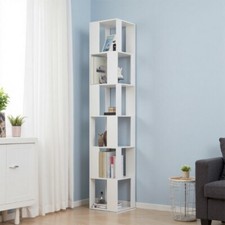 Rotatable 6 Tier Tall Corner