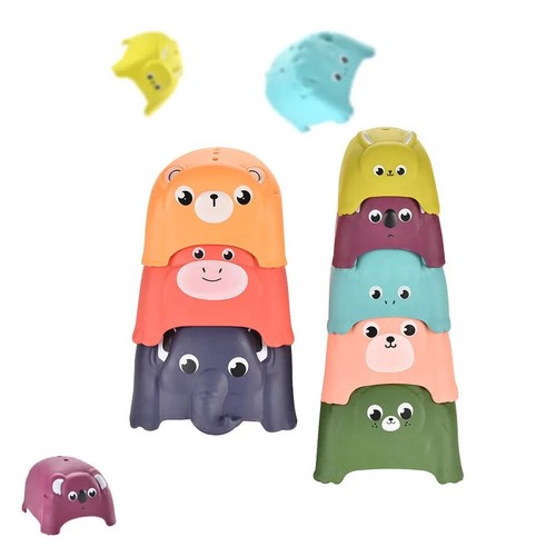 Stacking nesting toy animal - nesting,