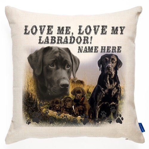 Personalised dog cushion cover - cushion,