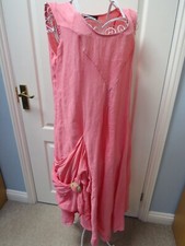 Eden Rock Linen Dress Size M