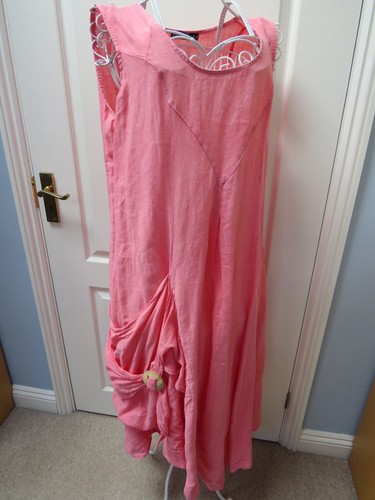 Eden rock linen dress - linen, size