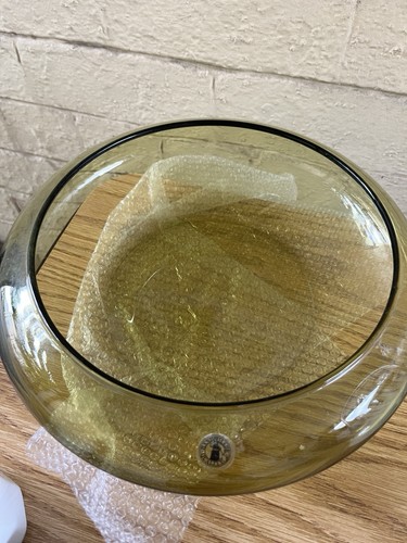 Large green glass decorative - glass,