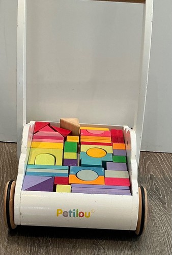 Toy van petilou - -, wooden