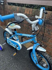 Apollo Police Patrol Kids Blue Bicycle approx 20 inch high seat