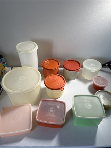 Vintage tupperware containers - tupperware,