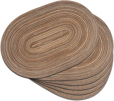 Woven Oval Braided Placemats