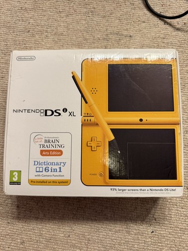 Boxed yellow nintendo - boxed, xl