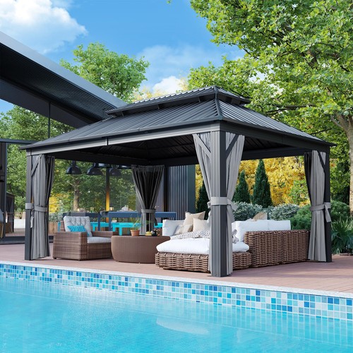 16ft hardtop gazebo - x,
