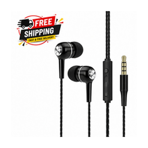 Earphones wired headphones - earphones,