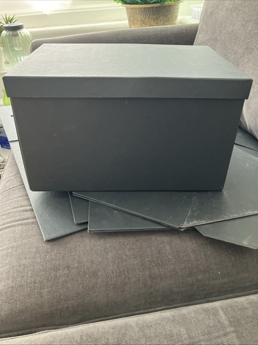 Ikea black storage boxes with - storage,
