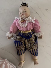 Vintage Thai Porcelain Doll In