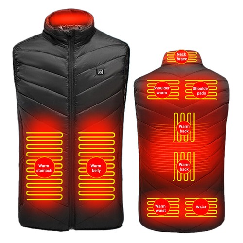 Heated vest quick - heated, heat