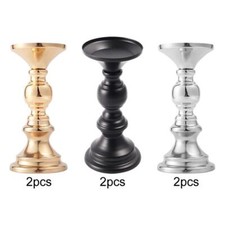 1 Pair Iron Candle Holders