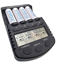4 x AA Eneloop rechargeable