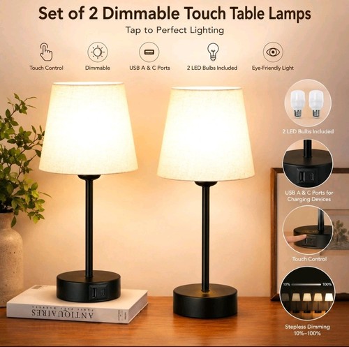 Set touch bedside table - set, 2