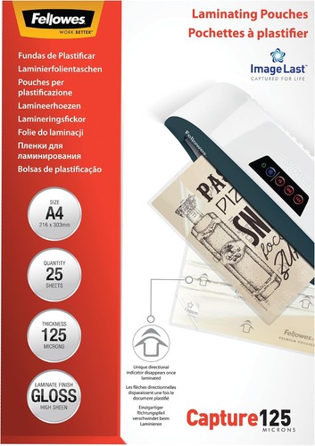 Fellowes laminating pouches - laminating,