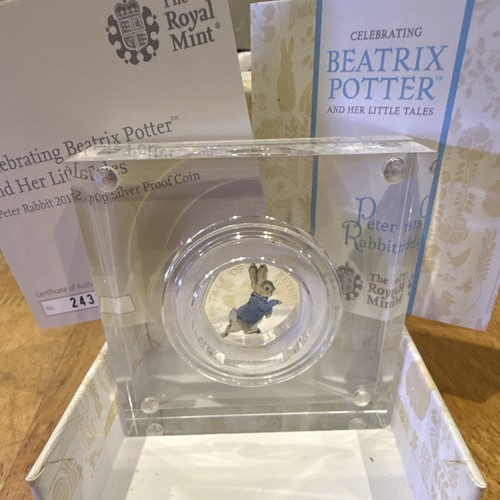 Royal mint peter rabbit 50p - mint,