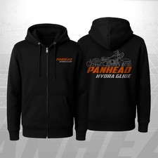 Harley-Davidson Panhead Hydra Glide F/E Series for Rider - Motorcycle ZIP Hoodie