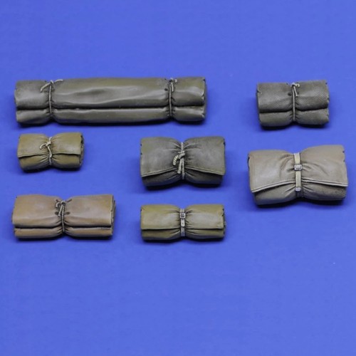 Wwii resin model accessory - resin, set
