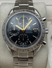 *Rare* Omega Speedmaster Date Chronograph Gents Watch Black/Gold 40mm 3211.50.00