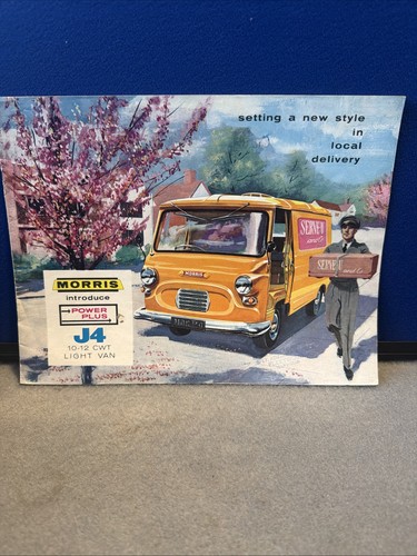 Morris van brochure - j4,