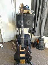 1989 Peavey Rudy Sarzo bass signature Made in USA trans black