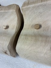 Pair rustic handmade solid - of,
