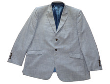 BROOK TAVERNER Blue Fine Check