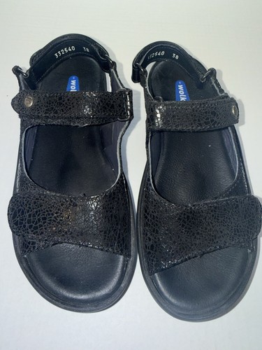 Size woolly shoes black - 38/5,
