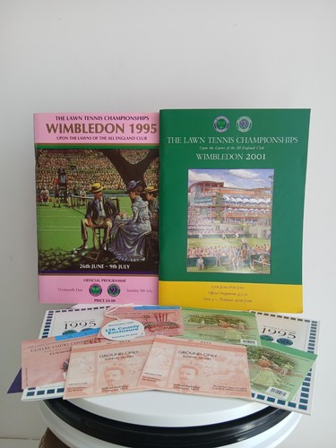 Wimbledon programme tickets - wimbledon,