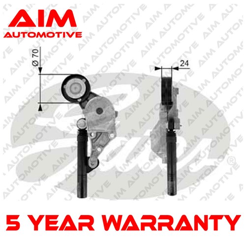 Tensioner pulley aim fits - tensioner,