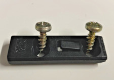 Polyplastic Window Polyfix Bracket and Screws for Catch or Stay Caravan - PFX8