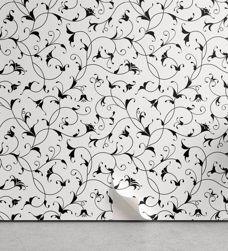 Floral wallpaper oriental leaf - oriental,