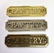 PANTRY door sign choose