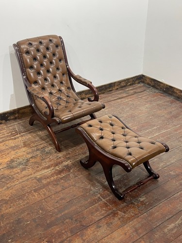 Vintage chesterfield leather - vintage,