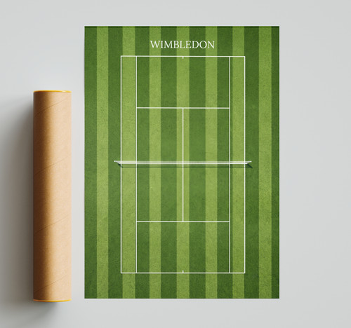 Wimbledon tennis poster - wimbledon,