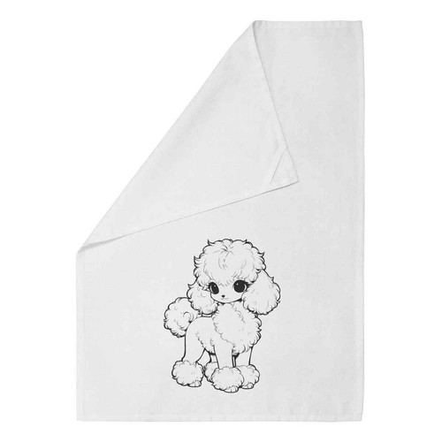 Cute mini poodle cotton tea - mini,