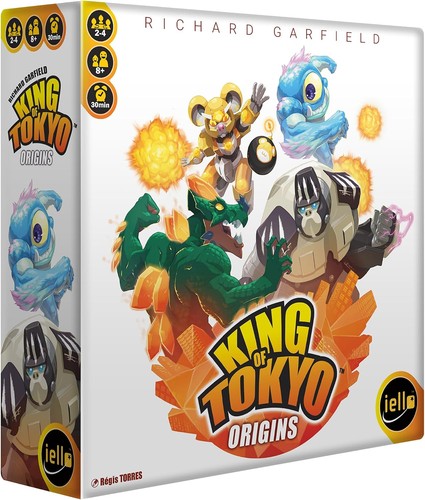 King tokyo origins board - king,