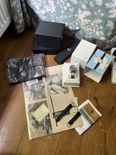 Nivada Grenchen Antarctic 35mm Antarctic Black & Gold Beige Watch Plus extras