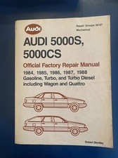 Audi 5000S, 5000CS 1984-1988